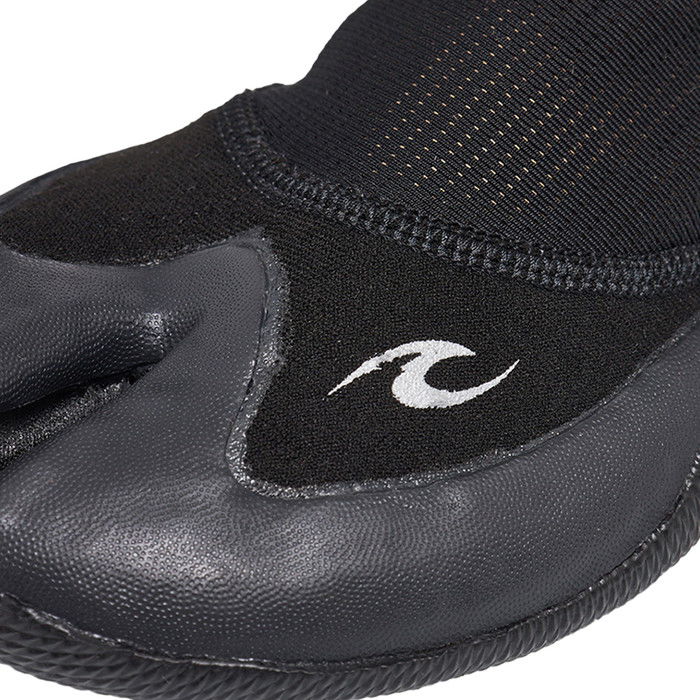 2024 Rip Curl Reefer 1.5mm Split Toe Wetsuit Shoes WBO1AT - Black / Charcoal